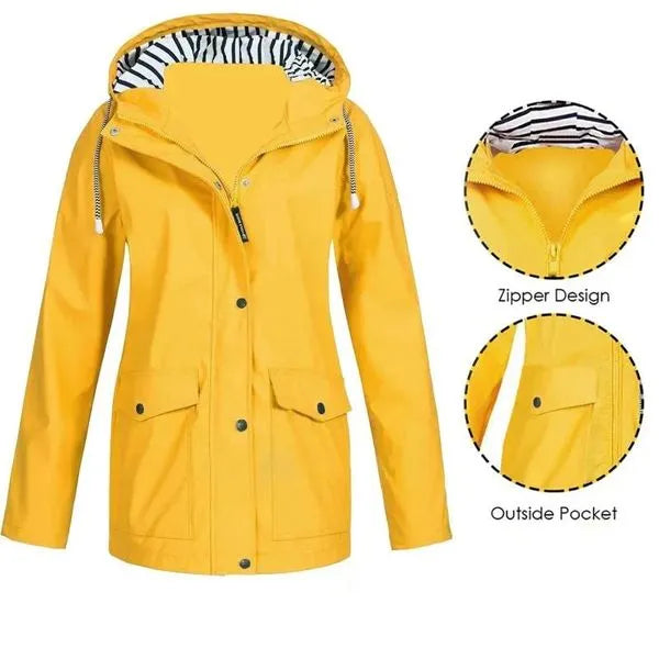 Women Waterproof And Windproof Jacket