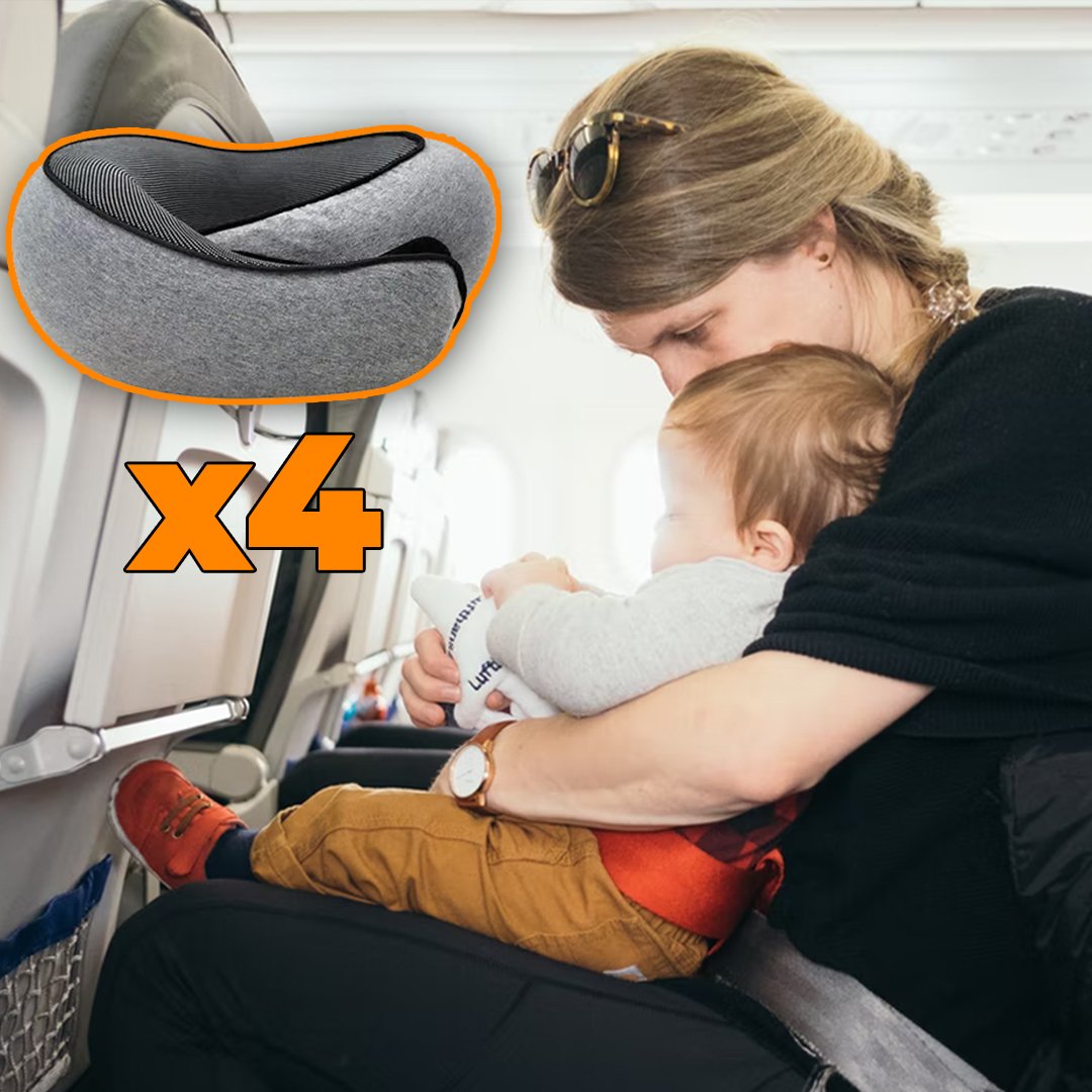 4PCS -Travel Pillow Family Pack