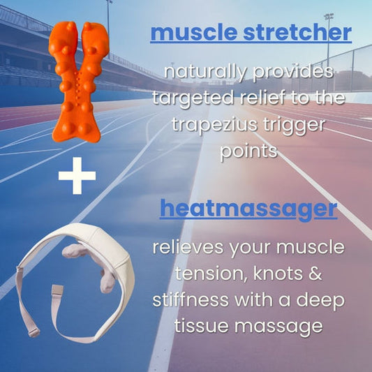 Muscle Stretcher + Heat massager (FREE SHIPPING)